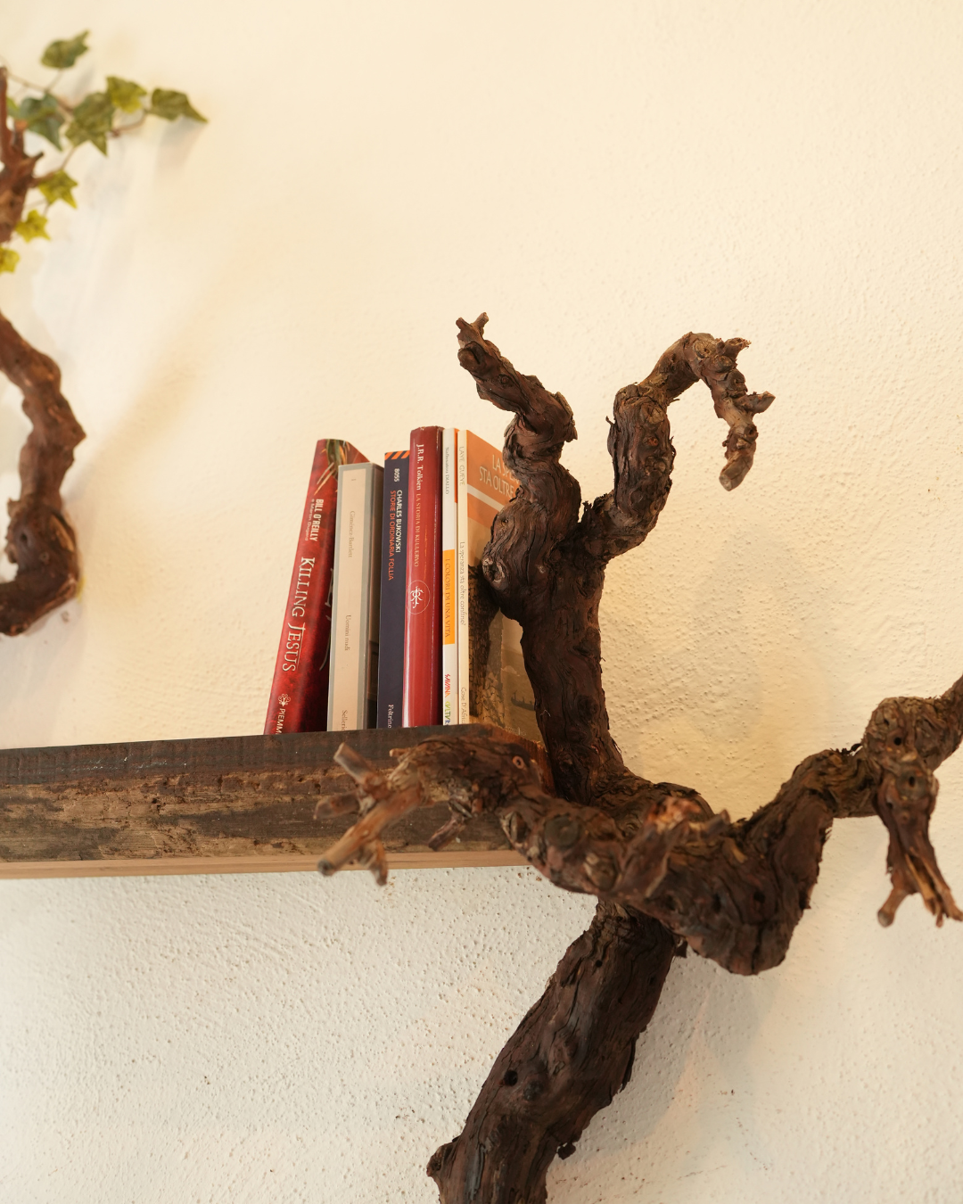 Mensola in legno naturale